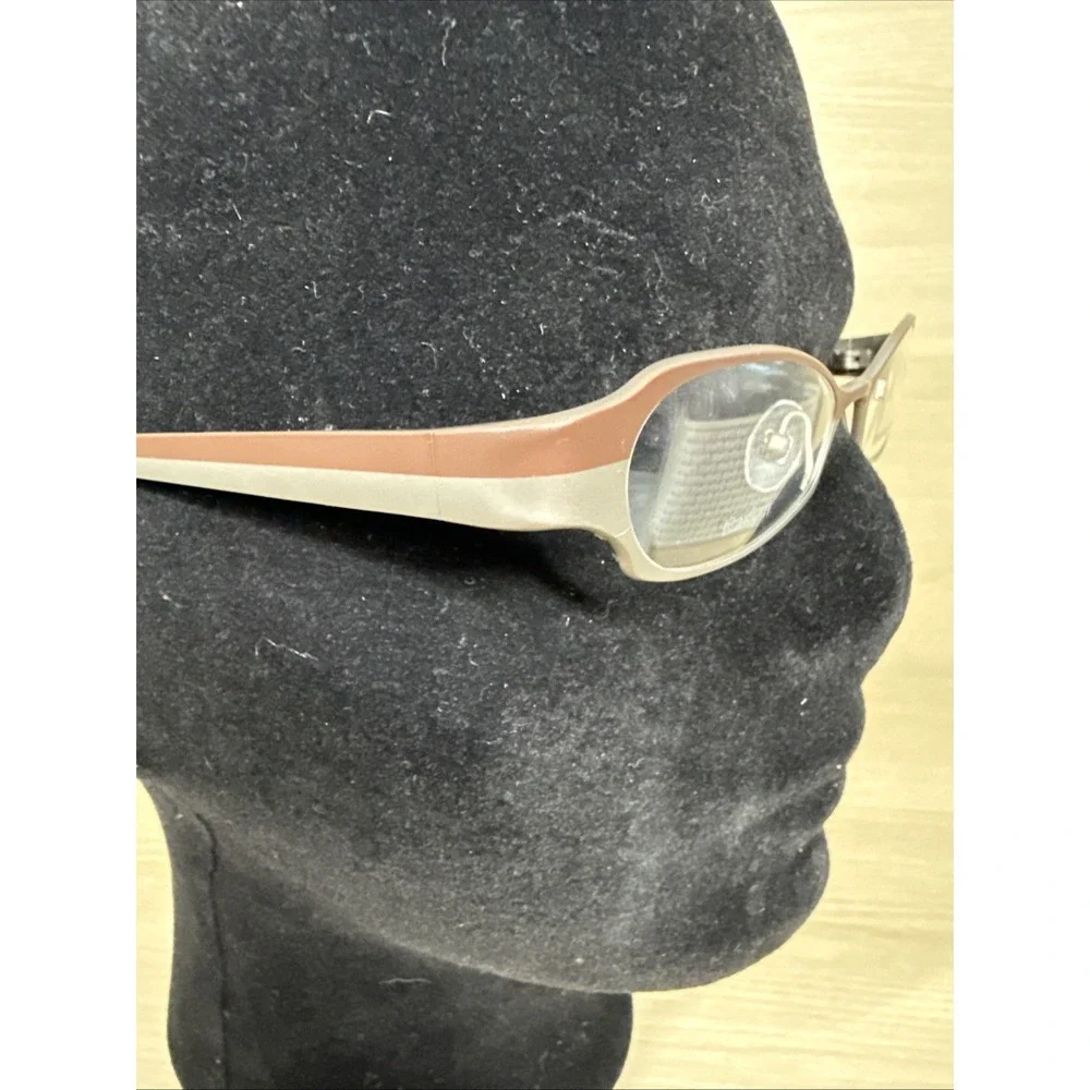 Prodesign: denmark 4315 C.5031 Brown Two Tone Oval Metal Sunglasses Frames 48/18